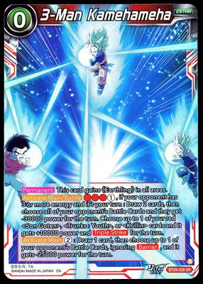 Dragon Ball Z Fearsome Rivals 2026 - 3-Man Kamehameha #BT29-028