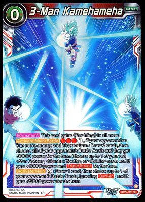 Dragon Ball Z Fearsome Rivals 2026 - 3-Man Kamehameha #BT29-028