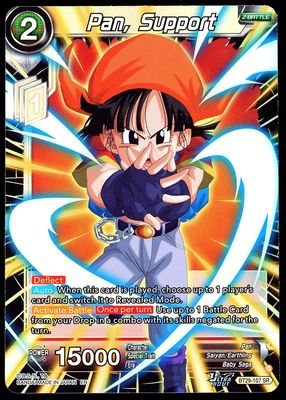 Dragon Ball Z Fearsome Rivals 2026 - Pan, Support #BT29-107