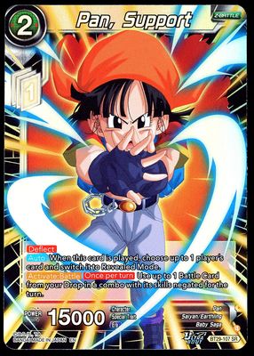 Dragon Ball Z Fearsome Rivals 2026 - Pan, Support #BT29-107