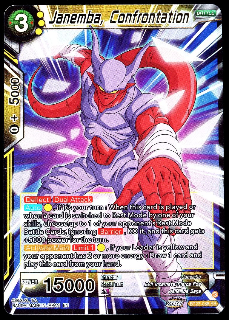 Dragon Ball Super: History of Z 2025 - Janemba, Confrontation #BT27-088