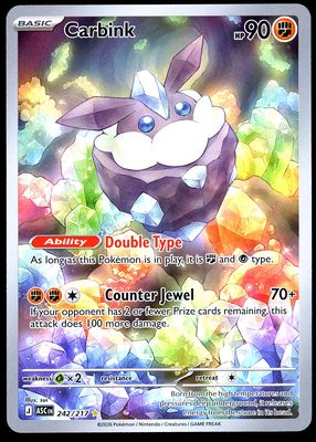 Pokemon Ascended Heroes 2026 - Carbink #242