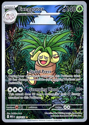 Pokemon Mega Evolution 2025 - Exeggutor  #135