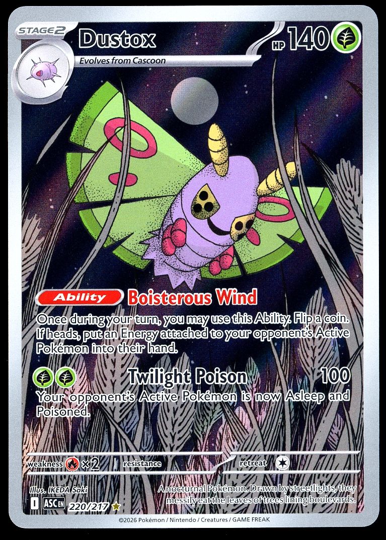 Pokemon Ascended Heroes 2026 - Dustox #220