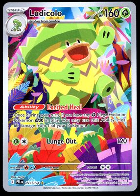 Pokemon Phantasmal Flames 2025 - Ludicolo #95