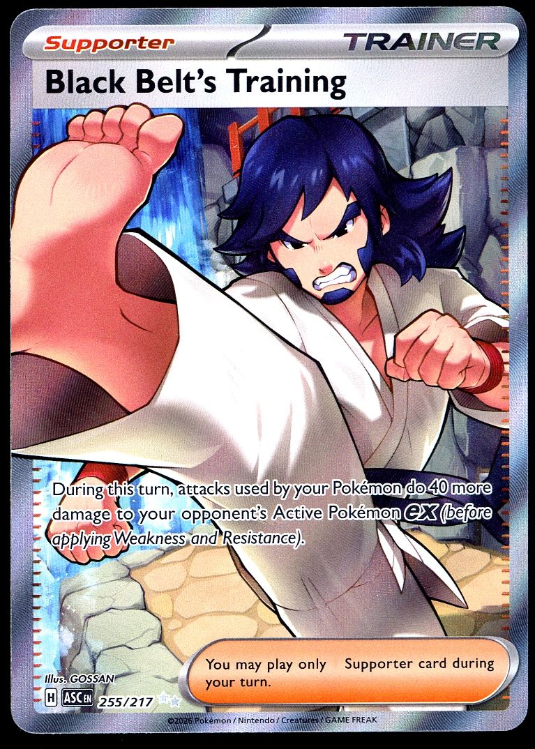 Pokemon Ascended Heroes 2026 - Black Belt’s Training #255