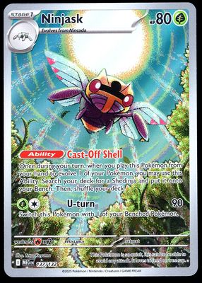 Pokemon Mega Evolution 2025 - Ninjask #137