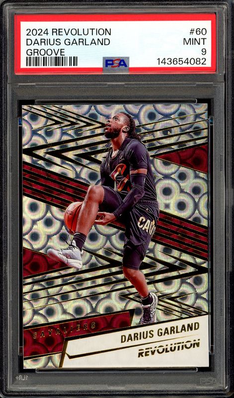 Panini Revolution Basketball 2024 - Darius Garland #60 Groove - PSA 9 Panini Revolution Basketball 2024 - Darius Garland #60 Groove - PSA 9