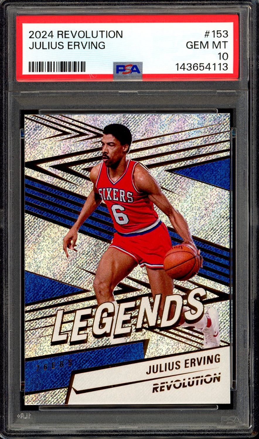 Panini Revolution Basketball 2024 - Julius Erving #153 - PSA 10