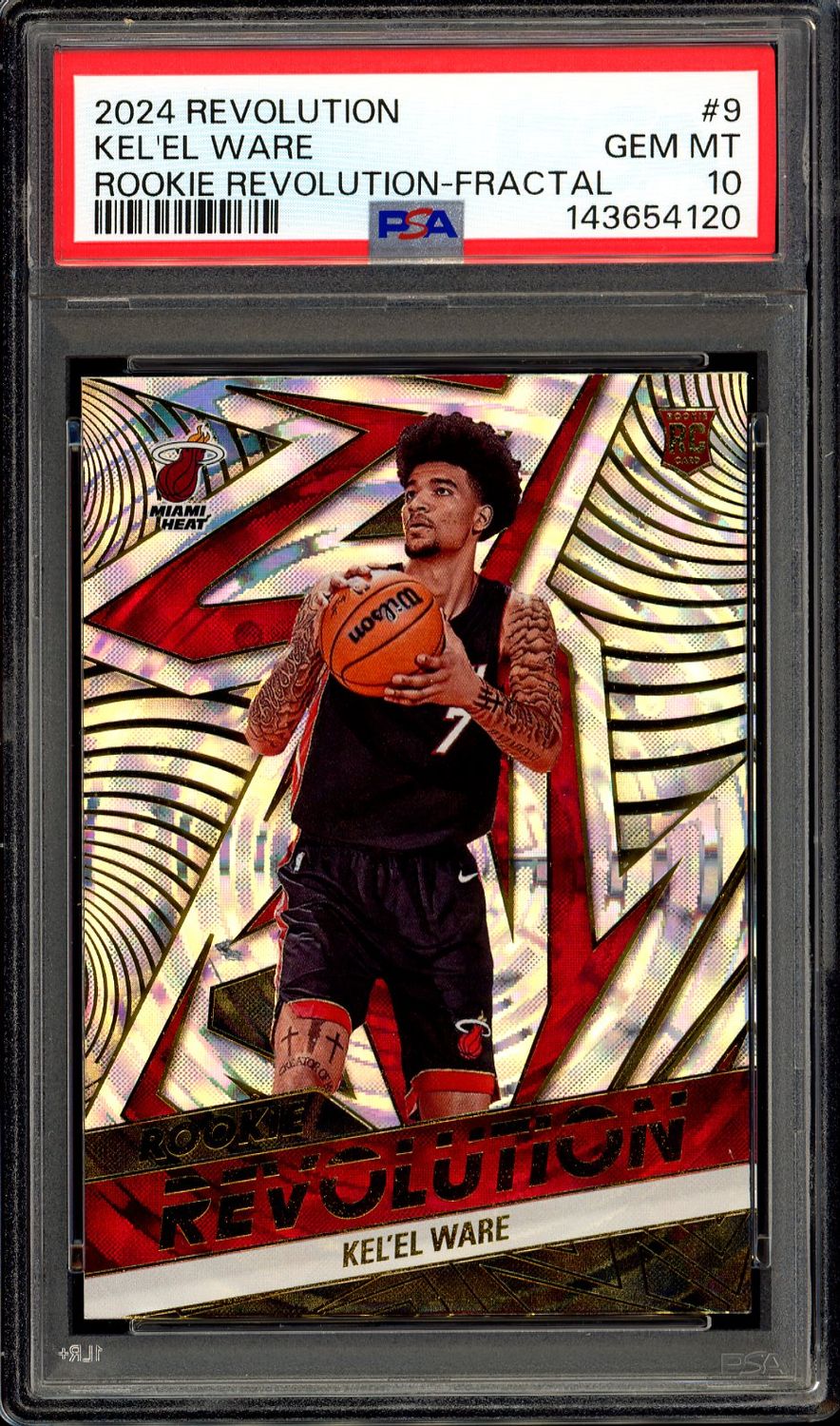 Panini Revolution Basketball 2024 Rookie Revolution - Kel’el Ware RC #9 - PSA 10