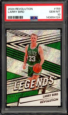 Panini Revolution Basketball 2024 - Larry Bird #159 - PSA 10 Panini Revolution Basketball 2024 - Larry Bird #159 - PSA 10