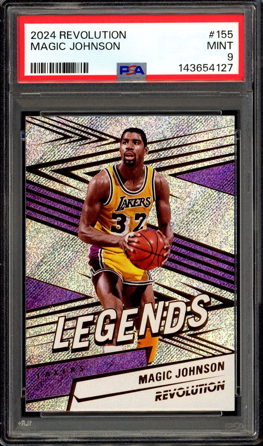 Panini Revolution Basketball 2024 - Magic Johnson #155 - PSA 9