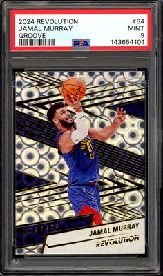 Panini Revolution Basketball 2024 - Jamal Murray #84 Groove - PSA 9 Panini Revolution Basketball 2024 - Jamal Murray #84 Groove - PSA 9