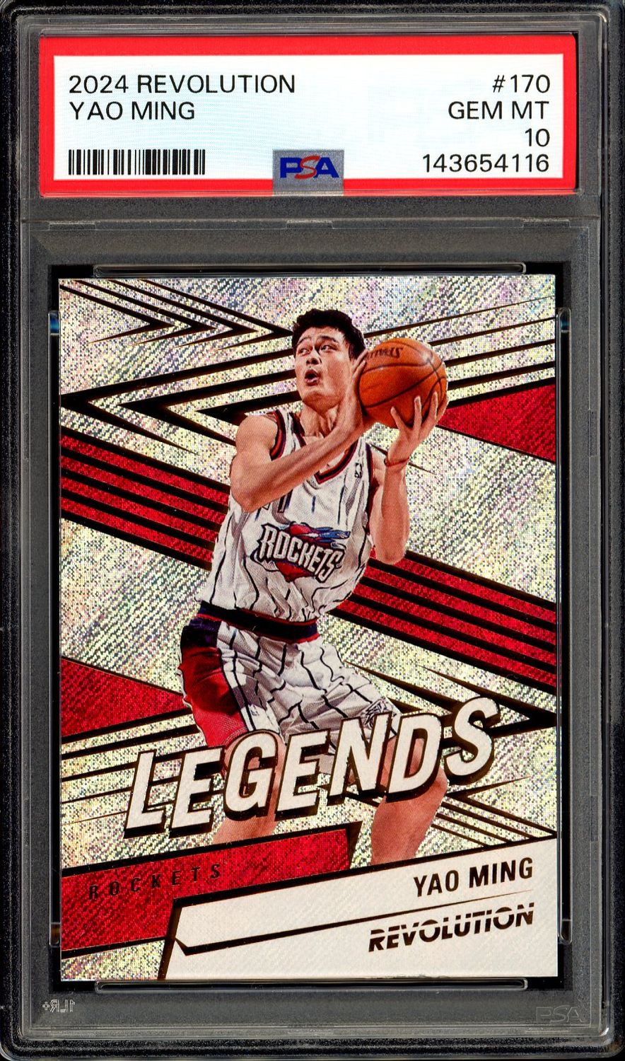Panini Revolution Basketball 2024 - Yao Ming #102 - PSA 10