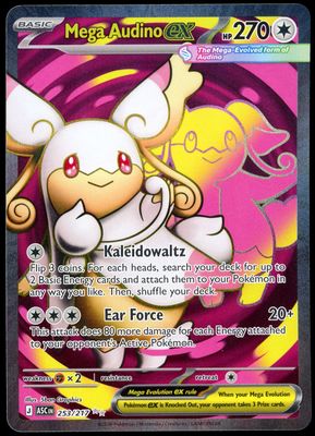 Pokemon Ascended Heroes 2026 - Mega Audino EX #253