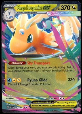 Pokemon Ascended Heroes 2026 - Mega Dragonite EX #152