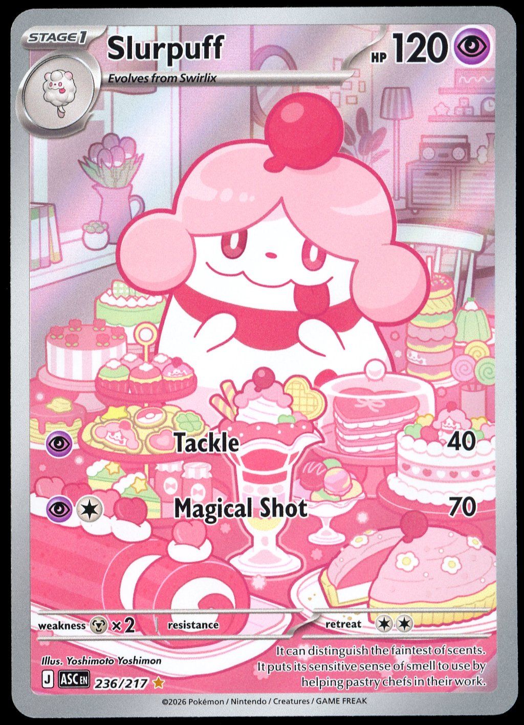 Pokemon Ascended Heroes 2026 - Slurpuff #236