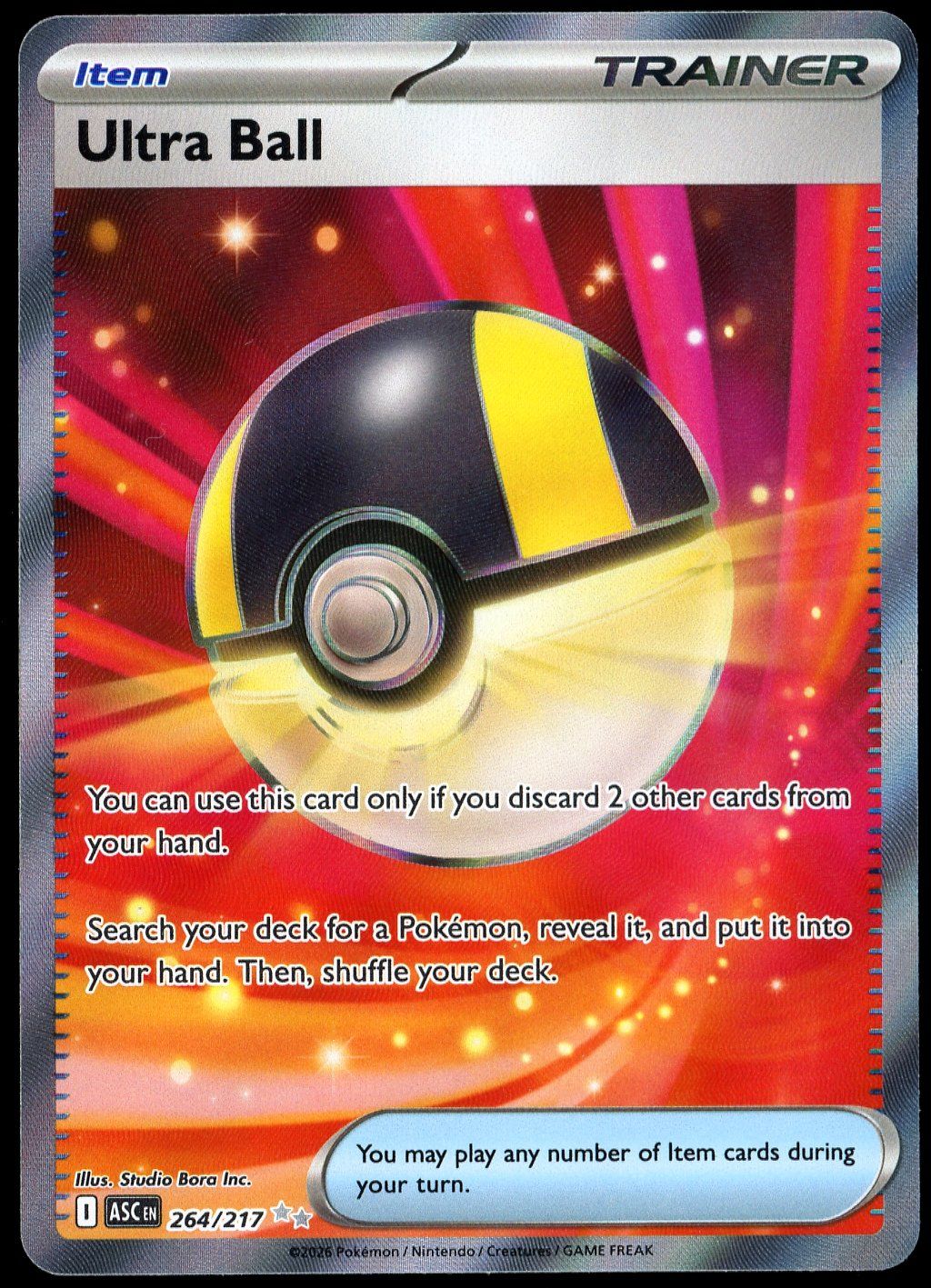Pokemon Ascended Heroes 2026 - Ultra Ball #264