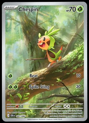 Pokemon Chaos Rising 2026 - Chespin #87