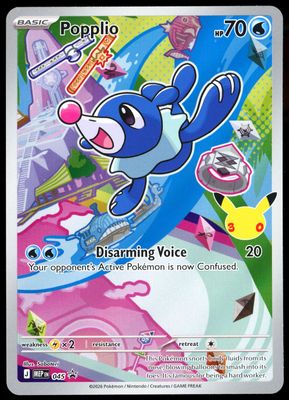 Pokemon Promo 2026 - Popplio #45