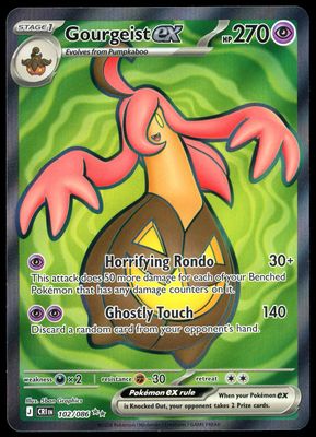 Pokemon Chaos Rising 2026 - Gourgeist EX #102
