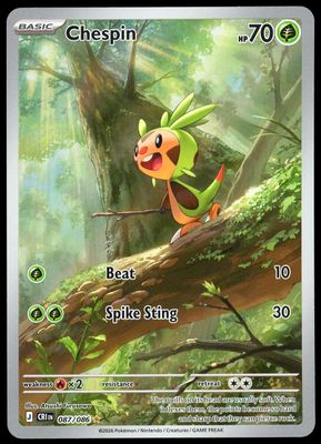 Pokemon Chaos Rising 2026 - Chespin #87
