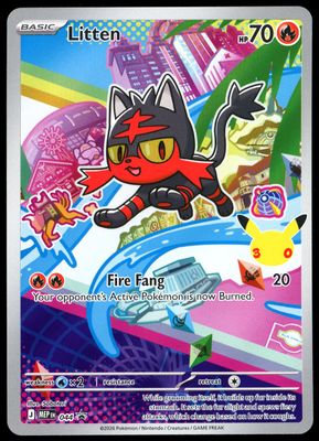 Pokemon Promo 2026 - Litten #44