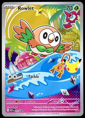 Pokemon Promo 2026 - Rowlet #43