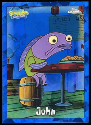 Topps Chrome SpongeBob SquarePants 2025 - John Sapphire #102