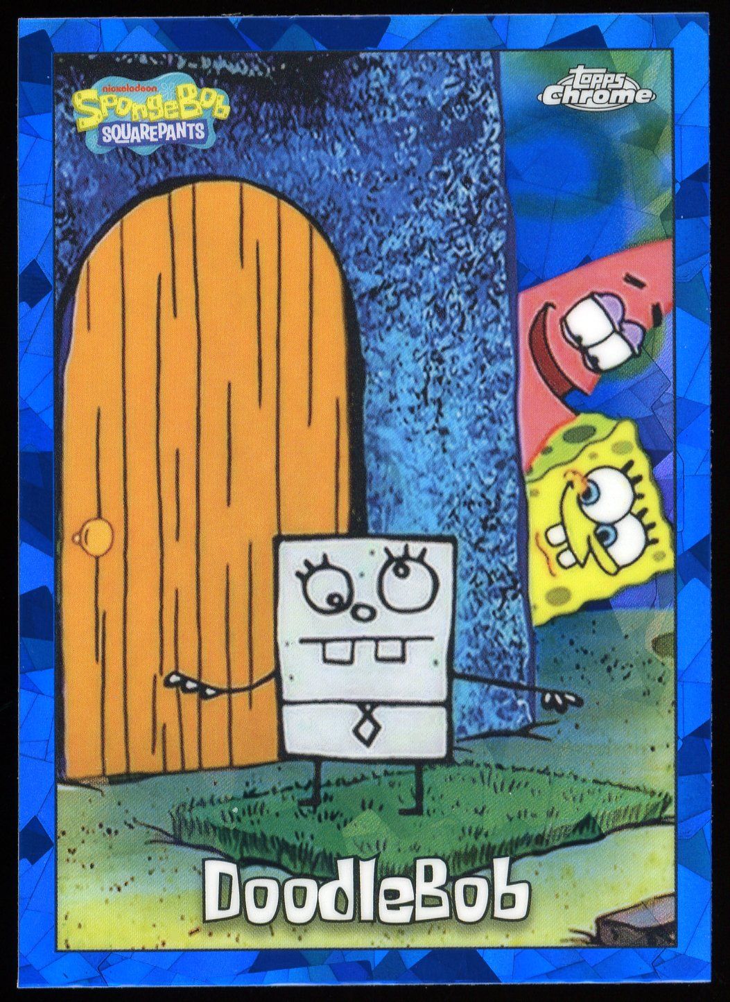 Topps Chrome SpongeBob SquarePants 2025 - Doodlebob Sapphire #2