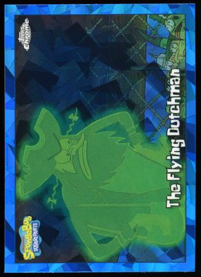 Topps Chrome SpongeBob SquarePants 2025 - The Flying Dutchman Sapphire #3
