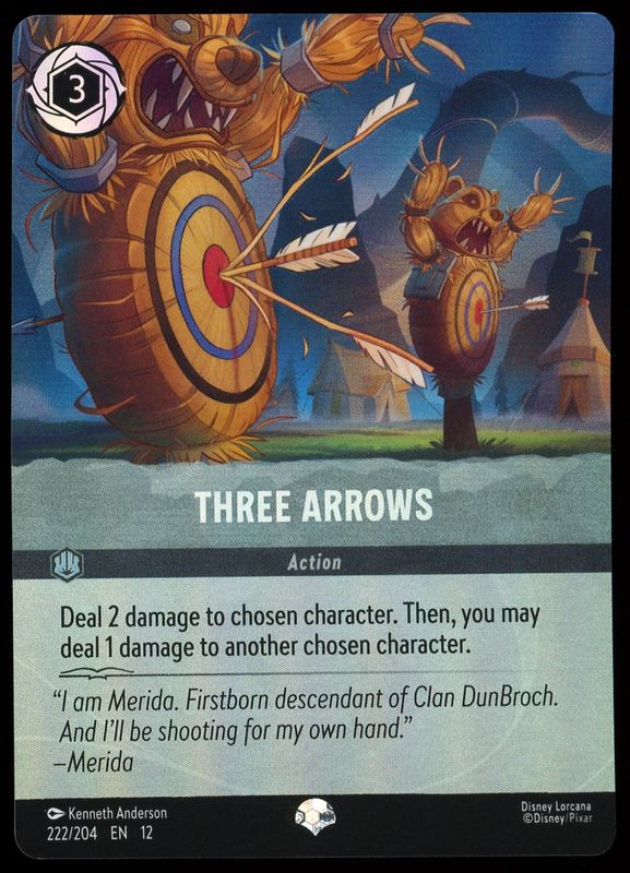 Disney Lorcana Wilds Unknown 2026 - Three Arrows #222