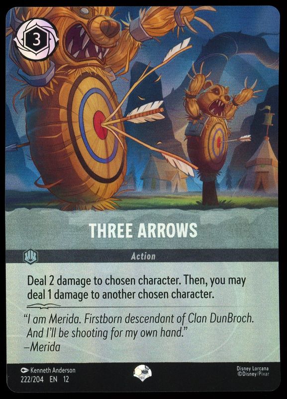 Disney Lorcana Wilds Unknown 2026 - Three Arrows #222