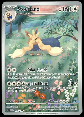 Pokemon White Flare 2025 - Stoutland #156