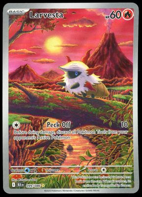 Pokemon Black Bolt 2025 - Larvesta #99