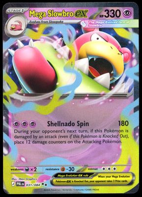 Pokemon Pitch Black 2026 - Mega Slowbro ex #31