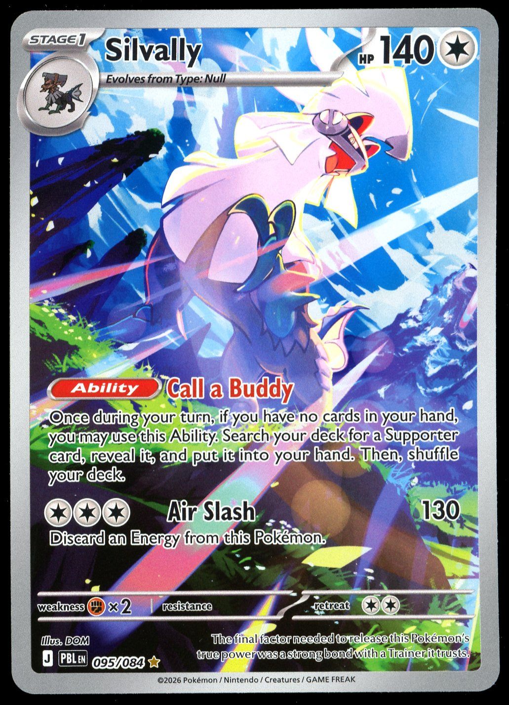 Pokemon Pitch Black 2026 - Silvally #95