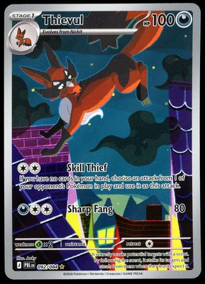 Pokemon Pitch Black 2026 - Thievul #92
