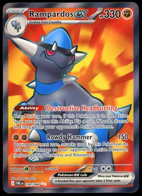 Pokemon Pitch Black 2026 - Rampardos ex #100