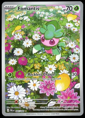 Pokemon Pitch Black 2026 - Fomantis #85