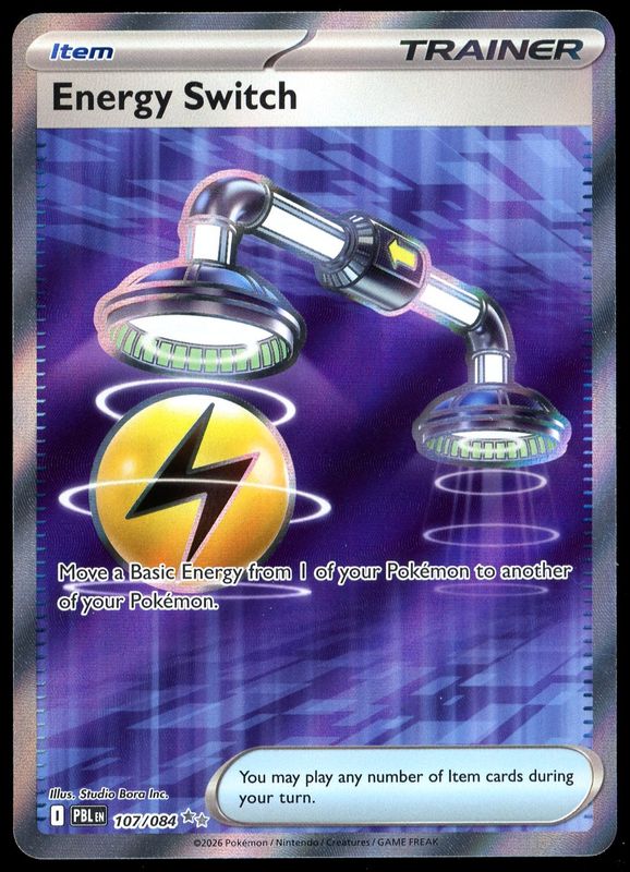 Pokemon Pitch Black 2026 - Energy Switch #107