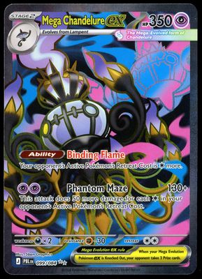 Pokemon Pitch Black 2026 - Mega Chandelure ex #99