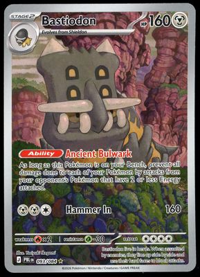 Pokemon Pitch Black 2026 - Bastiodon #93