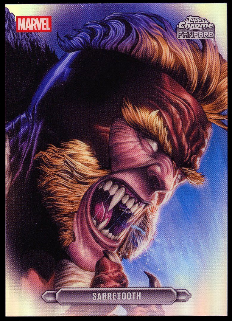 Topps Chrome Marvel 2026 Fanfare - Sabretooth #FF-35