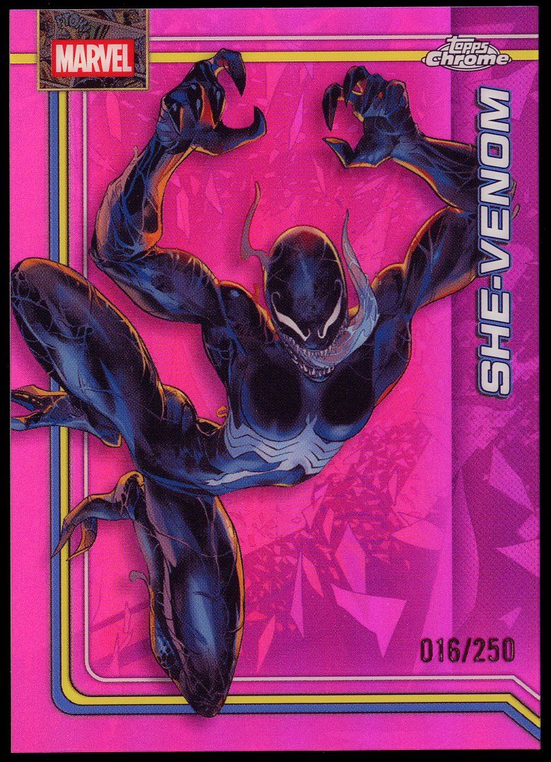 Topps Chrome Marvel 2026 - She-Venom 16/250 Pink Refractor #152
