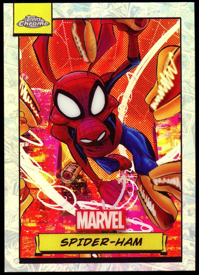 Topps Chrome Marvel 2024 - Spider-ham Refractor #113