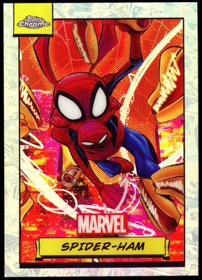 Topps Chrome Marvel 2024 - Spider-ham Refractor #113