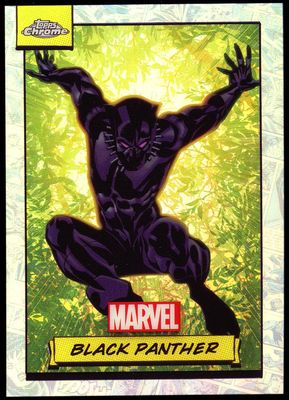 Topps Chrome Marvel 2024 - Black Panther Refractor #53