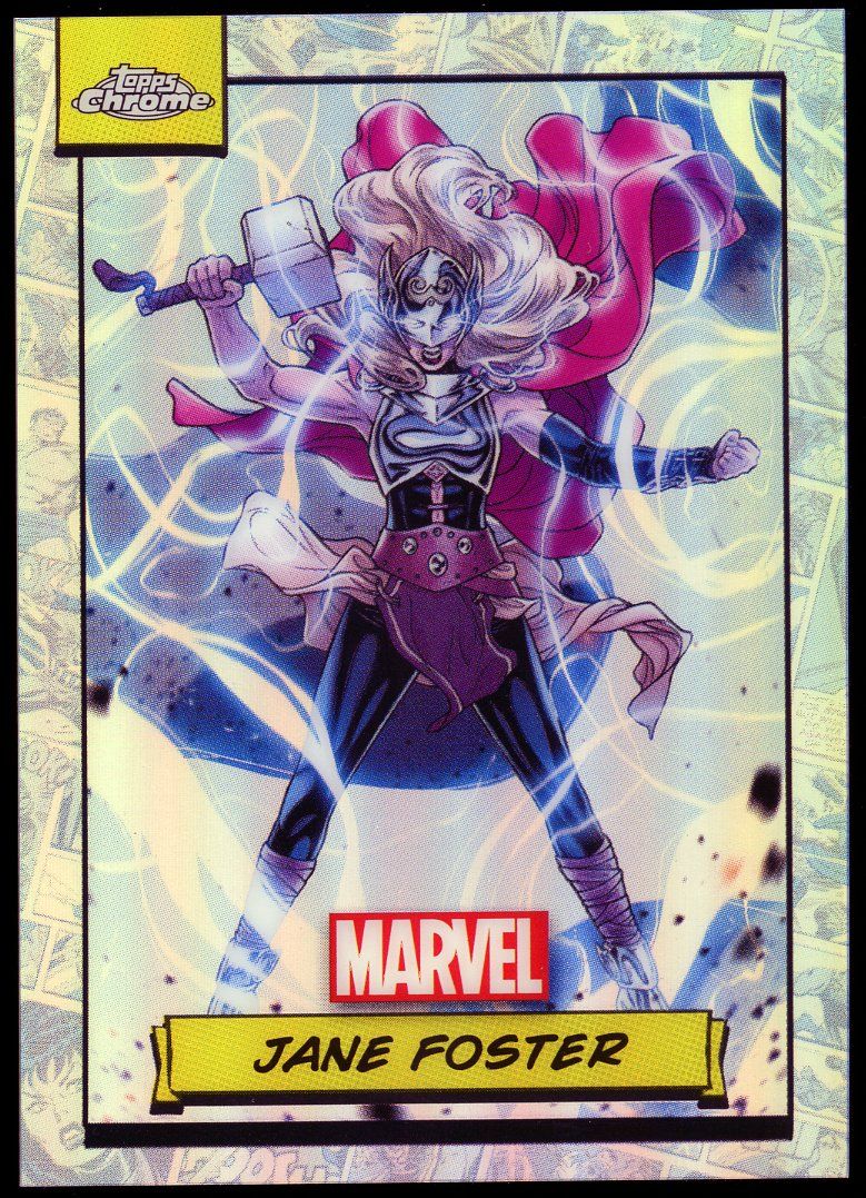 Topps Chrome Marvel 2024 - Jane Foster Refractor #53
