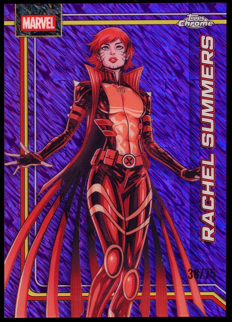 Topps Chrome Marvel 2026 - Rachel Summers 38/75 Purple Shimmer Refractor #141